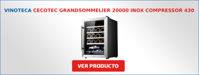 Cecotec GrandSommelier 20000 Inox Compressor 430