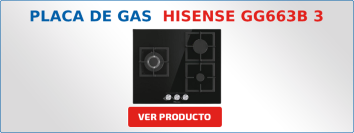 Placas de gas con cristal, hechas para destacar