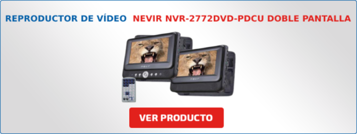 Nevir NVR-2772DVD-PDCU Doble pantalla