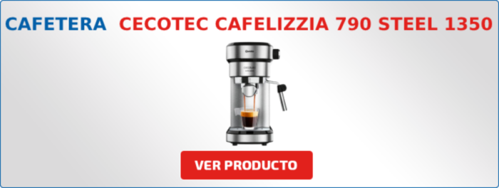 Cecotec CAFELIZZIA 790 Steel 1350