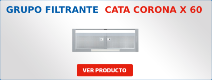 Grupo filtrante de 60 cm. ¿Qué opciones tengo? - Tien21