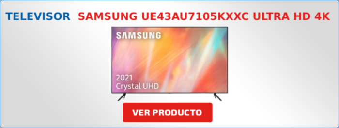 Samsung UE43AU7105KXXC Ultra HD 4K 