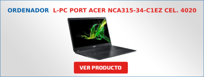 L-PC PORT ACER NCA315-34-C1EZ CEL. 4020