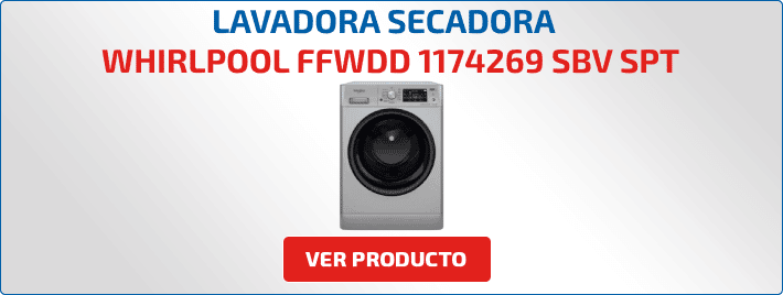 Whirlpool FFWDD 1174269 SBV SPT lavadora secadora de carga frontal Tien21