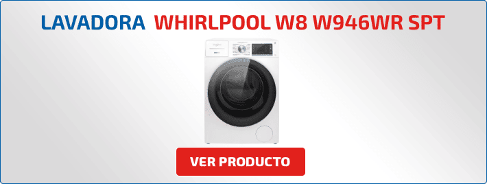 lavadora Whirlpool W8 W946WR SPT de carga frontal clase A capacidad 9 Kg