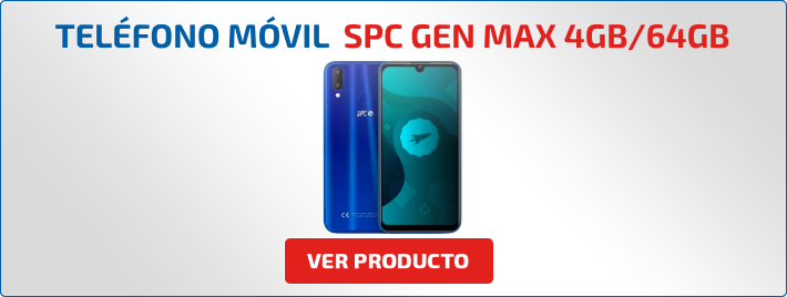 smartphone spc gen max móvil de navidad