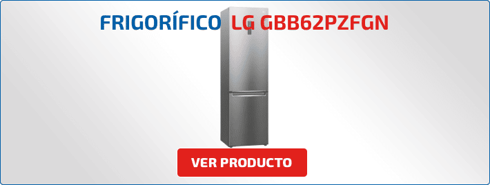 LG GBB62PZFGN frigorífico combi 2m oferta tien21 no frost