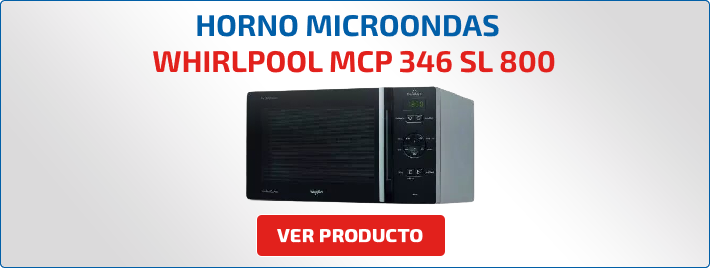 horno microondas Whirlpool MCP 346 SL 800 W