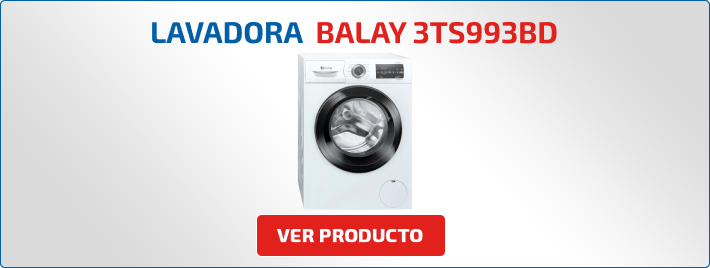 lavadora carga frontal Balay 3TS993BD