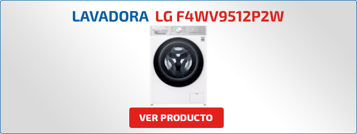 lavadora carga frontal LG F4WV9512P2W