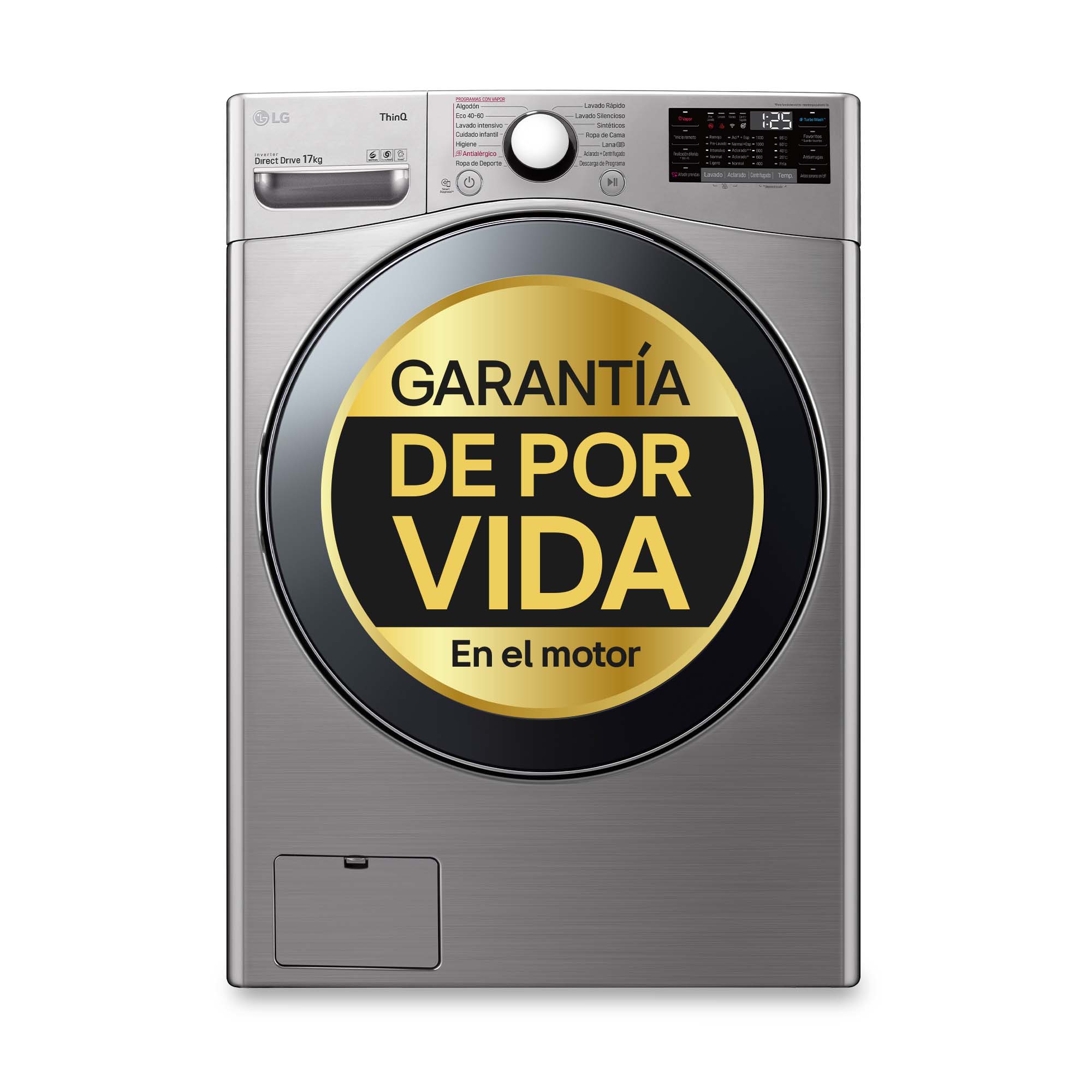 Lavadora carga frontal LG F1P1CY2T