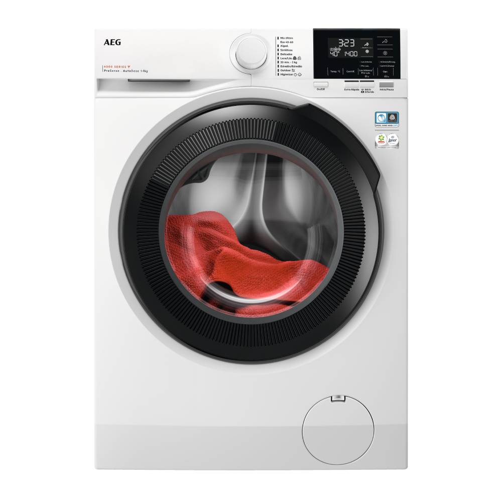 Lavadora carga frontal AEG LFR6194O4Q