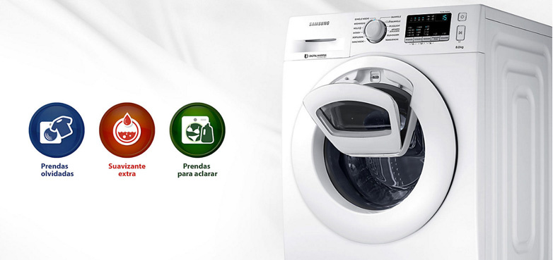 tecnología addwash lavadora