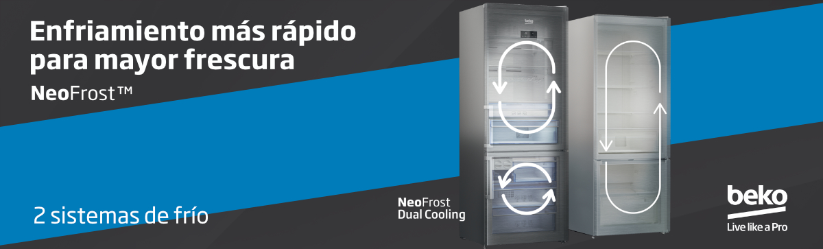 frigorífico neo frost dual cooling