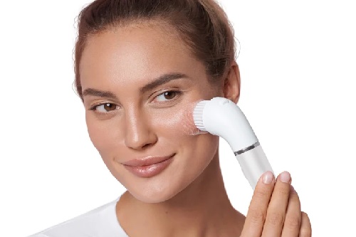 depiladora facial cepillo