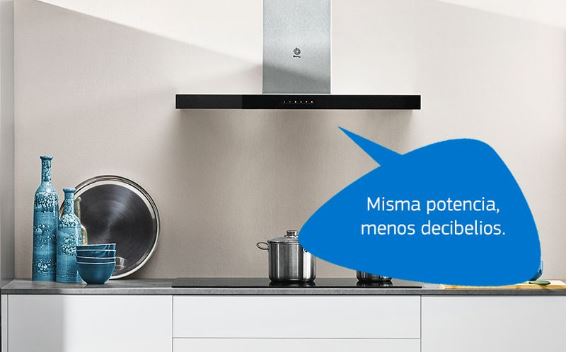 Campana Mepamsa Brisa Plus en color blanco 60cm ancho