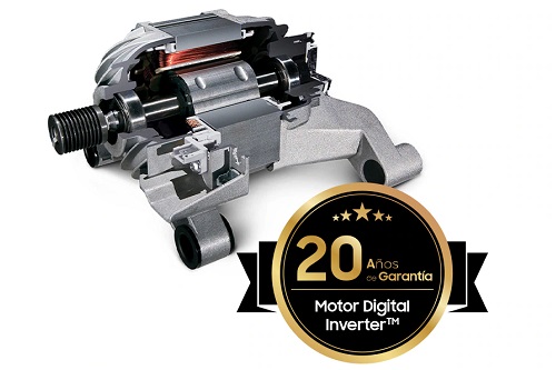 lavadora motor digital inverter